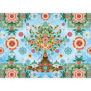 Schmidt Spiele (59589) - Catalina Estrada: "Colorful Tree" - 1000 pezzi