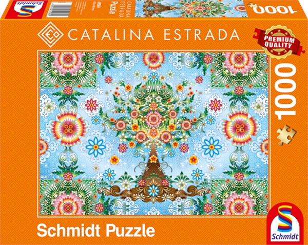 Schmidt Spiele (59589) - Catalina Estrada: "Colorful Tree" - 1000 pezzi