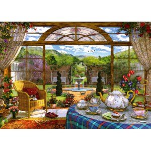 Schmidt Spiele (59593) - Dominic Davison: "View from the Conservatory" - 1000 pezzi