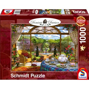Schmidt Spiele (59593) - Dominic Davison: "View from the Conservatory" - 1000 pezzi
