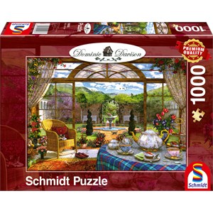 Schmidt Spiele (59593) - Dominic Davison: "View from the Conservatory" - 1000 pezzi