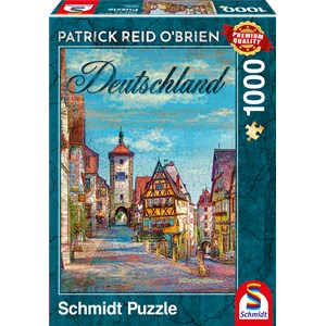 Schmidt Spiele (59582) - Patrick Reid O’Brien: "Germany" - 1000 pezzi