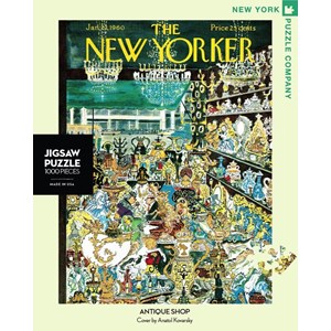 New York Puzzle Co (NPZNY1719) - "Anitque Shop" - 1000 pezzi