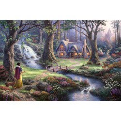 Schmidt Spiele (59485) - Thomas Kinkade: "Snow White" - 1000 pezzi