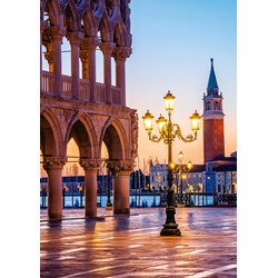 Schmidt Spiele (58320) - "An Evening at the Pizzetta, Venice" - 500 pezzi