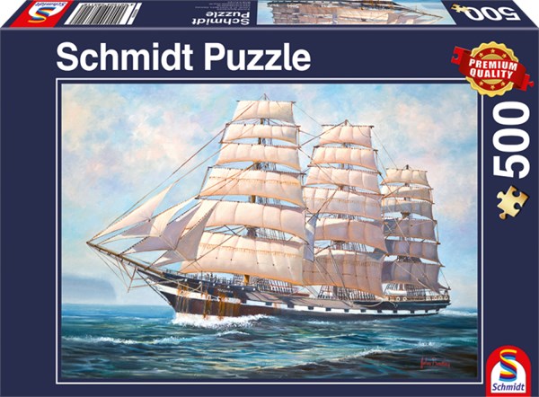 Schmidt Spiele (58311) - "Raise the Sails!" - 500 pezzi