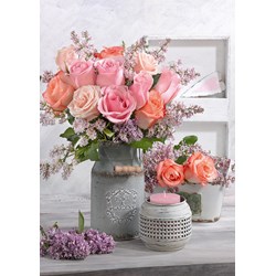 Schmidt Spiele (58314) - "Rustic Roses" - 1000 pezzi