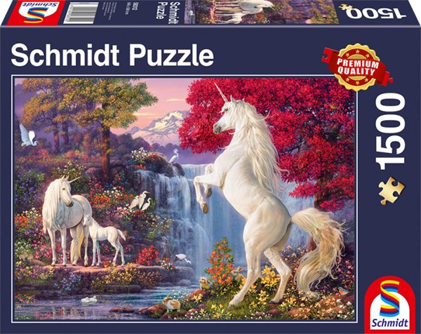 Schmidt Spiele (58312) - "Triumph of The Unicorns" - 1500 pezzi