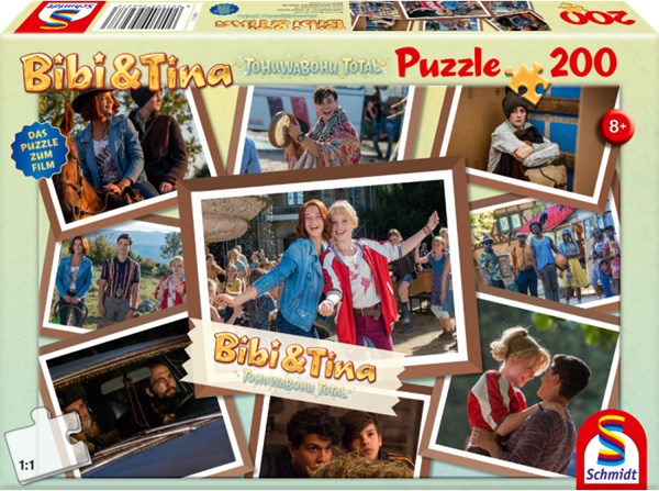 Schmidt Spiele (56237) - "Bibi and Tina, Friends for ever" - 200 pezzi