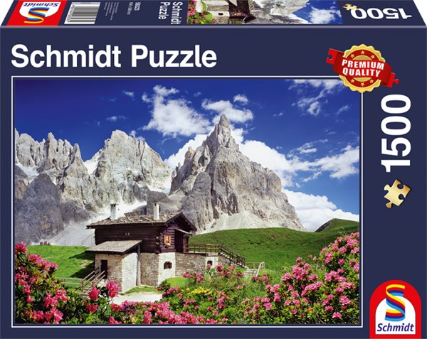 Schmidt Spiele (58323) - "Segantini Hut Dolomites" - 1500 pezzi