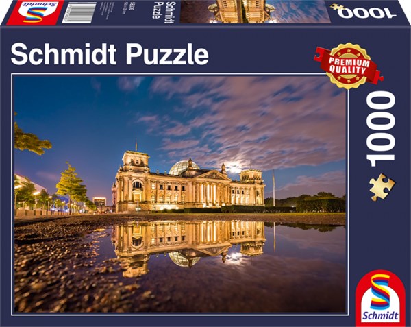 Schmidt Spiele (58336EAN) - "Parliament, Berlin" - 1000 pezzi