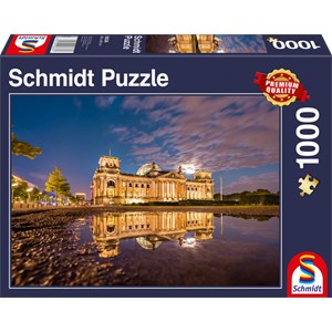 Schmidt Spiele (58336EAN) - "Parliament, Berlin" - 1000 pezzi