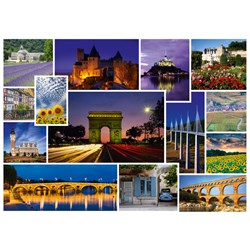 Schmidt Spiele (58340) - "Have a Holiday in France" - 1000 pezzi