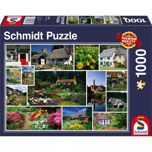 Schmidt Spiele (58341) - "Have a Holiday in England" - 1000 pezzi
