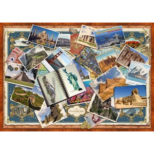 Schmidt Spiele (58343) - "Greetings from All Over the World" - 1500 pezzi