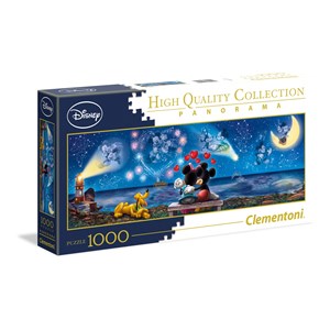 Clementoni (39449) - "Mickey and Minnie" - 1000 pezzi