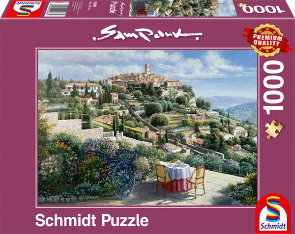 Schmidt Spiele (59483) - Sam Park: "St. Paul De Vence" - 1000 pezzi