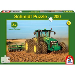 Schmidt Spiele (55526) - "Twin Tyre Tractor" - 200 pezzi