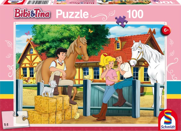 Schmidt Spiele (56187) - "Bibi and Tina" - 100 pezzi