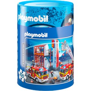 Schmidt Spiele (56914) - "Playmobil" - 100 pezzi