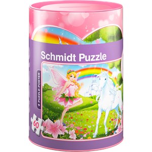 Schmidt Spiele (56915) - "Unicorn" - 60 pezzi