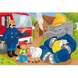 Schmidt Spiele (56207) - "Benjamin the Elephant in Action" - 24 pezzi