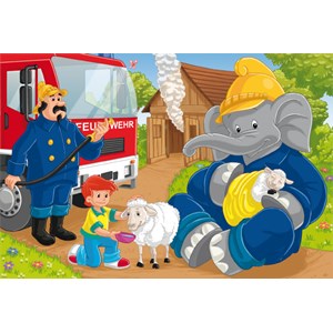 Schmidt Spiele (56207) - "Benjamin the Elephant in Action" - 24 pezzi