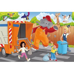 Schmidt Spiele (56207) - "Benjamin the Elephant in Action" - 24 pezzi