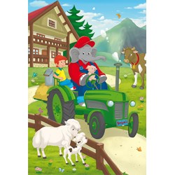 Schmidt Spiele (56207) - "Benjamin the Elephant in Action" - 24 pezzi