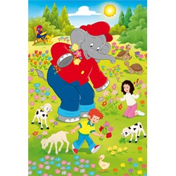 Schmidt Spiele (56208) - "Benjamin the Elephant, Summer time" - 48 pezzi