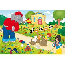 Schmidt Spiele (56208) - "Benjamin the Elephant, Summer time" - 48 pezzi