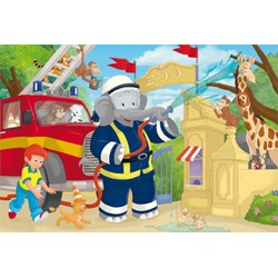 Schmidt Spiele (56209) - "Benjamin, Always in action" - 48 pezzi