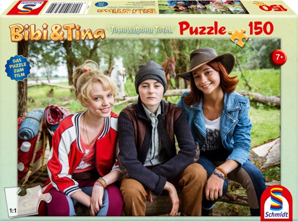 Schmidt Spiele (56234) - "Bibi, Tina and Adea" - 150 pezzi