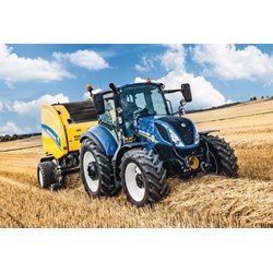 Schmidt Spiele (56214) - "New Holland T7 315 / T5 120 / FR 550" - 48 pezzi