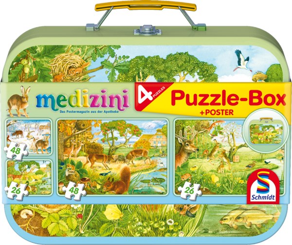 Schmidt Spiele (56494) - "Four Seasons" - 26 48 pezzi