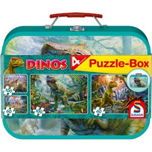 Schmidt Spiele (56495) - "Dinosaurs" - 60 100 pezzi