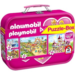 Schmidt Spiele (56498) - "Playmobil" - 60 100 pezzi