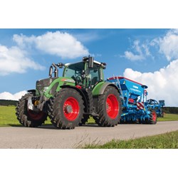 Schmidt Spiele (56221) - "Fendt 1050 Vario / 724 Vario / 6275L" - 48 pezzi