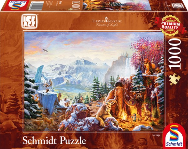 Schmidt Spiele (59481) - Thomas Kinkade: "Ice Age" - 1000 pezzi