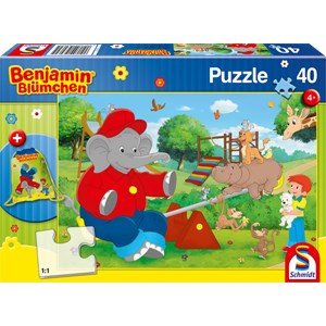 Schmidt Spiele (56262) - "Benjamin the Elephant" - 40 pezzi