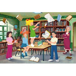 Schmidt Spiele (56263) - "Bibi Blocksberg" - 60 pezzi