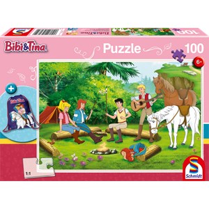 Schmidt Spiele (56264) - "Bibi and Tina" - 100 pezzi