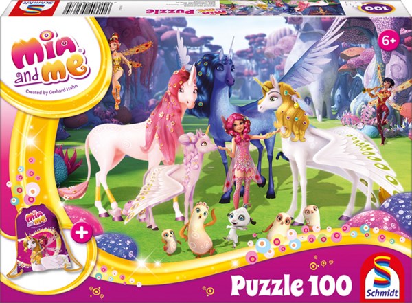 Schmidt Spiele (56267) - "Mia and Me" - 100 pezzi