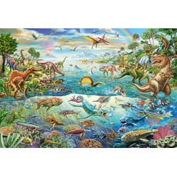 Schmidt Spiele (56253) - "Discover the Dinosaurs" - 200 pezzi
