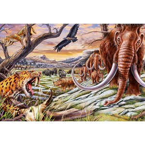 Schmidt Spiele (56251) - "Animals of the Ice Age" - 150 pezzi