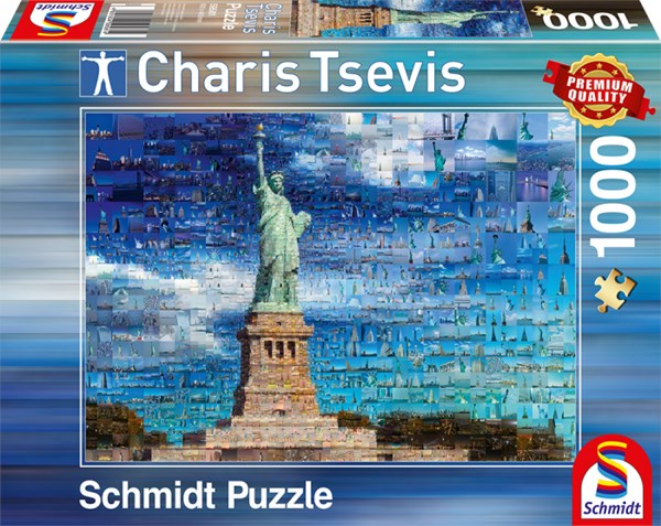 Schmidt Spiele (59581) - Charis Tsevis: "New York" - 1000 pezzi