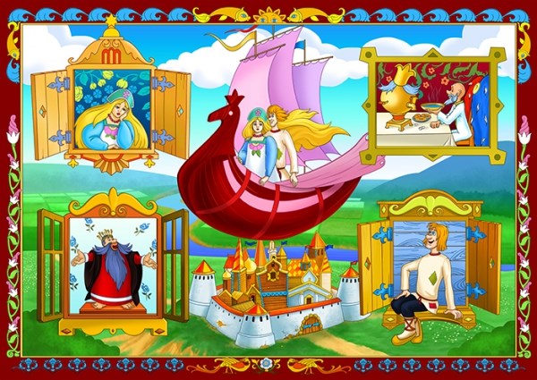 Castorland (B-PU50201-BC) - "Flying Ship" - 500 pezzi