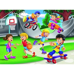 Ravensburger (10687) - "Skateboarding" - 100 pezzi