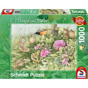 Schmidt Spiele (59571) - Marjolein Bastin: "Feast in the Meadow" - 1000 pezzi