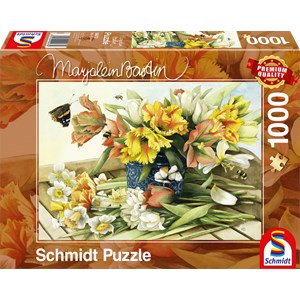 Schmidt Spiele (59573) - Marjolein Bastin: "Spring Blossoms" - 1000 pezzi
